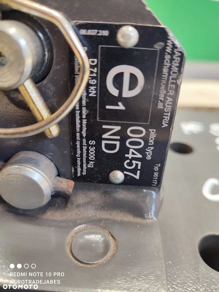 Płyta nośna zaczepu PITON FIX 009616400A11 CLAAS ARION - 9