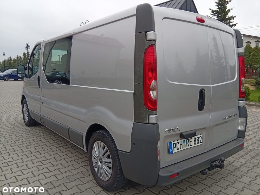 Opel VIVARO L2H1 Long Klima Elektryka Dubel Kabina 6os. Brygadówka - 11