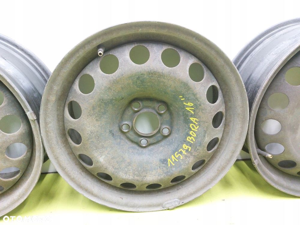 Felgi FELGA stalowe Bora GOLF OCTAVIA I AUDI A3 8L FABIA I 6,5 J 16 5X100 - 4