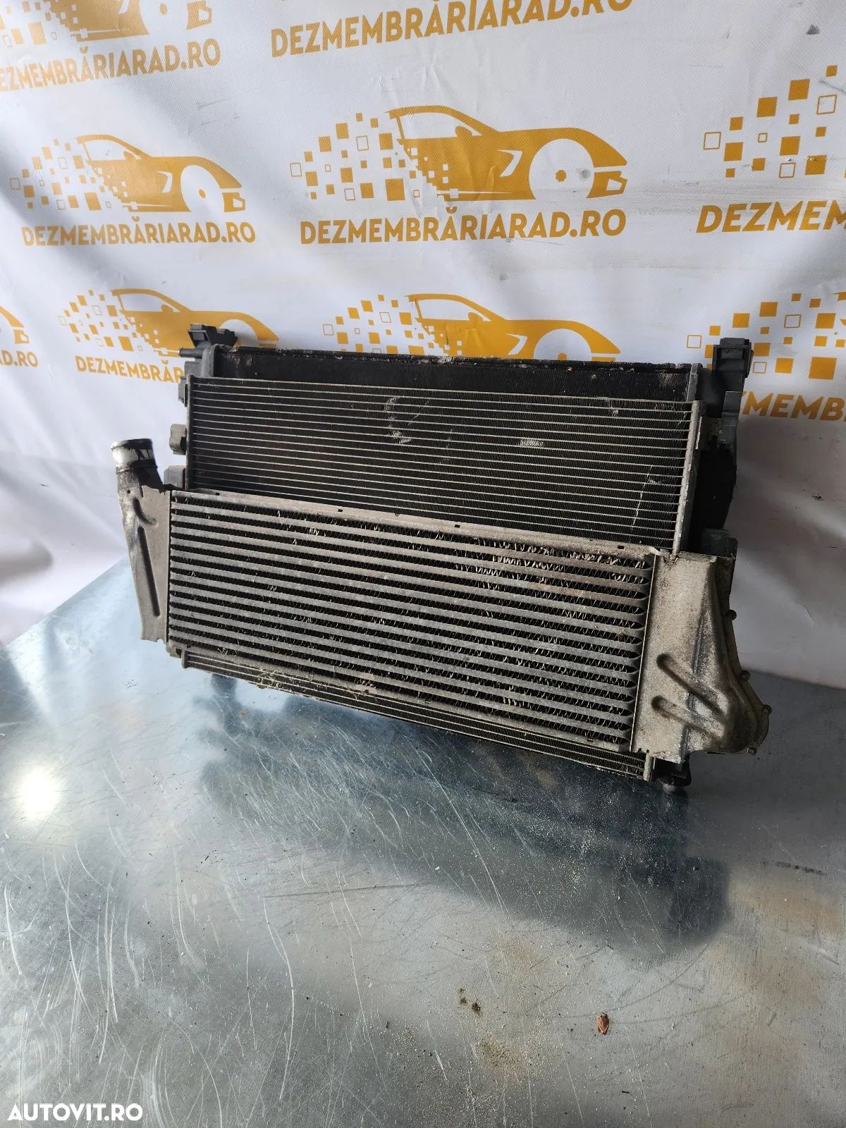 Grup Radiatoare Radiator Apa Clima Intercooler Termocupla Electroventilator Renault Megane 2 1.5 Dc - 1