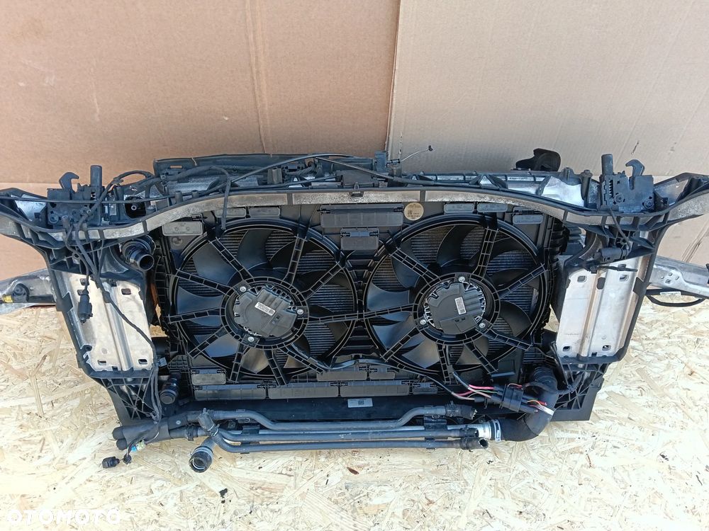 Pas przedni belka komplet chłodnic wentylatory Audi A6 C8 2.0 Hybrid 50 55 TFSi e - 3