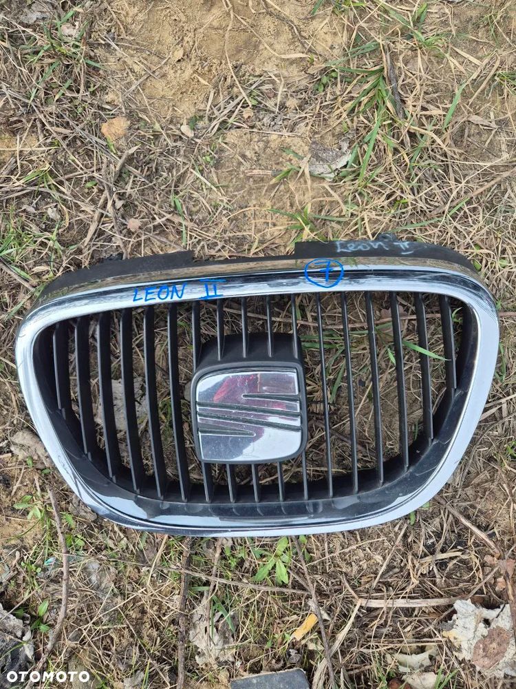 SEAT LEON II DRZWI / KLAPA / BŁOTNIK / ZDERZAK 05-12r CZARNY / SREBRNY - 15