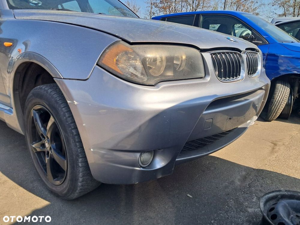 BMW X3 E83 Silbergrau metallic A08/7 zderzak przód Aerodynamic - 2