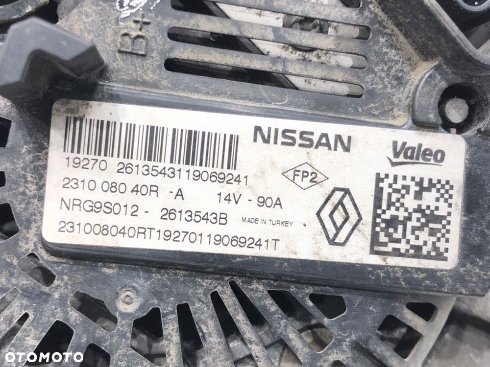 ALTERNATOR  RENAULT CLIO V (B7_) 2019 - 2022 1.0 TCe 100 (B7MT) 74 kW [101 KM] benzyna 2019 - 2022 - 5