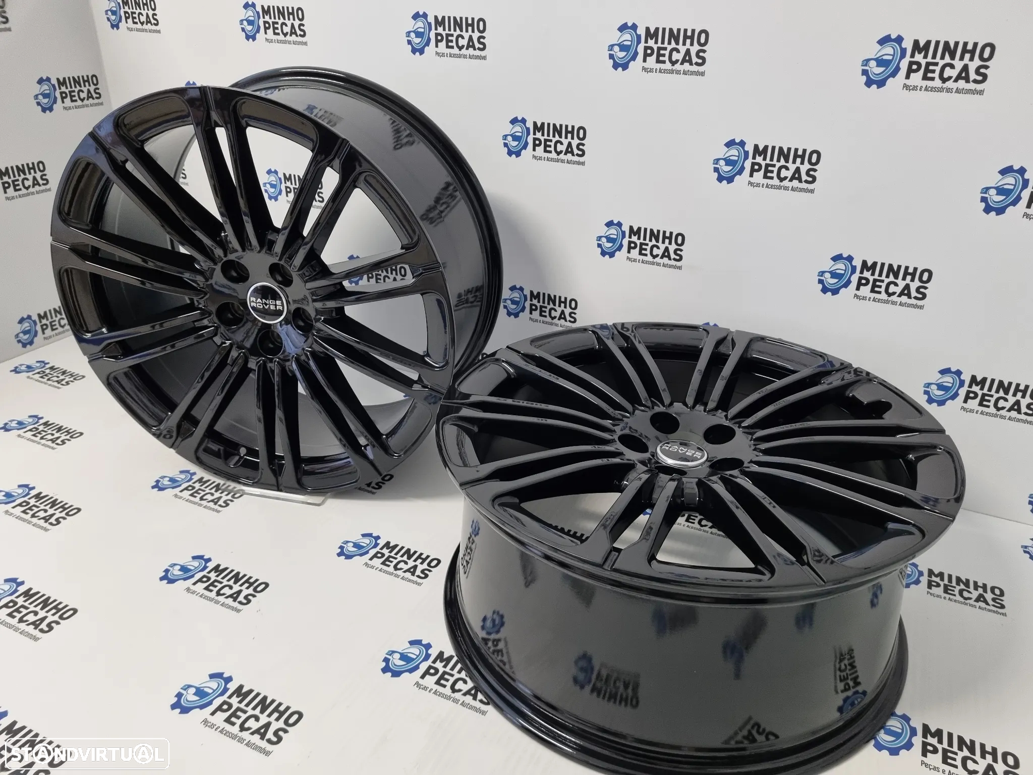 Jantes Range Rover Sport em 22 Preto Brilho (5x120) - 7