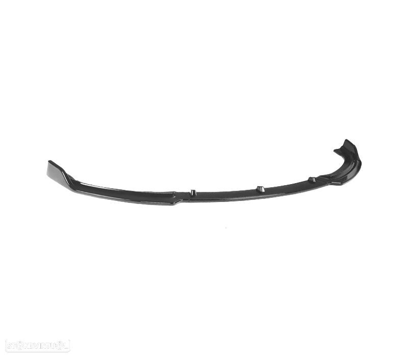 SPOILER LIP FRONTAL BMW F30 F31 11-18 SEDÁN TOURING PRETO BRILHANTE - 2