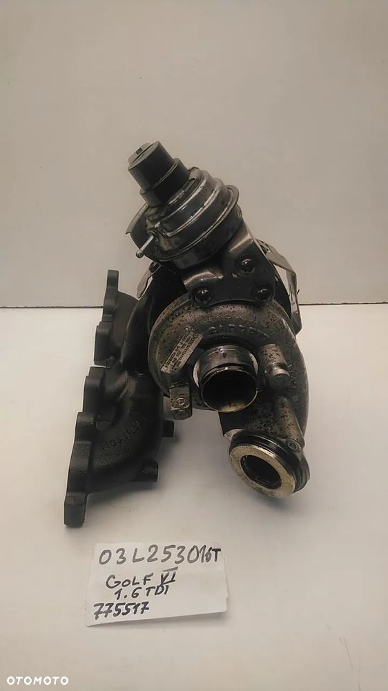 TURBOSPRĘŻARKA 1.6 TDI 90KM 105KM CAYA CAYB CAYC CLNA GOLF VI 03L253016T - 1