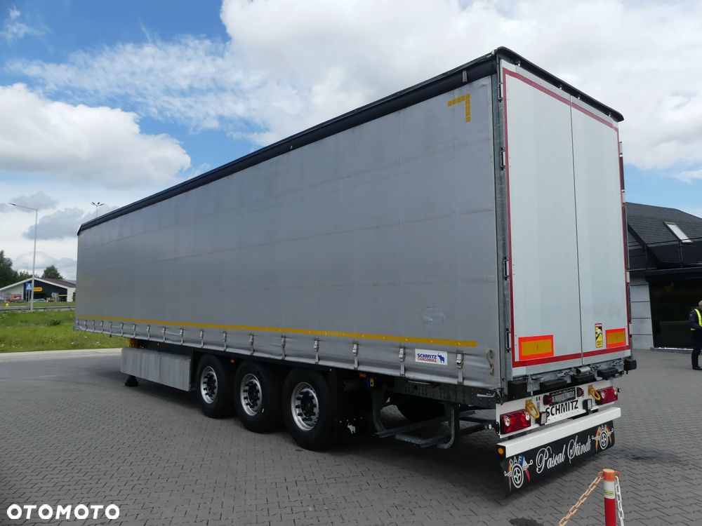Schmitz Cargobull FIRANKA / OŚ PODNOSZONA / KOSZ PALETOWY / STANDARD / - 5