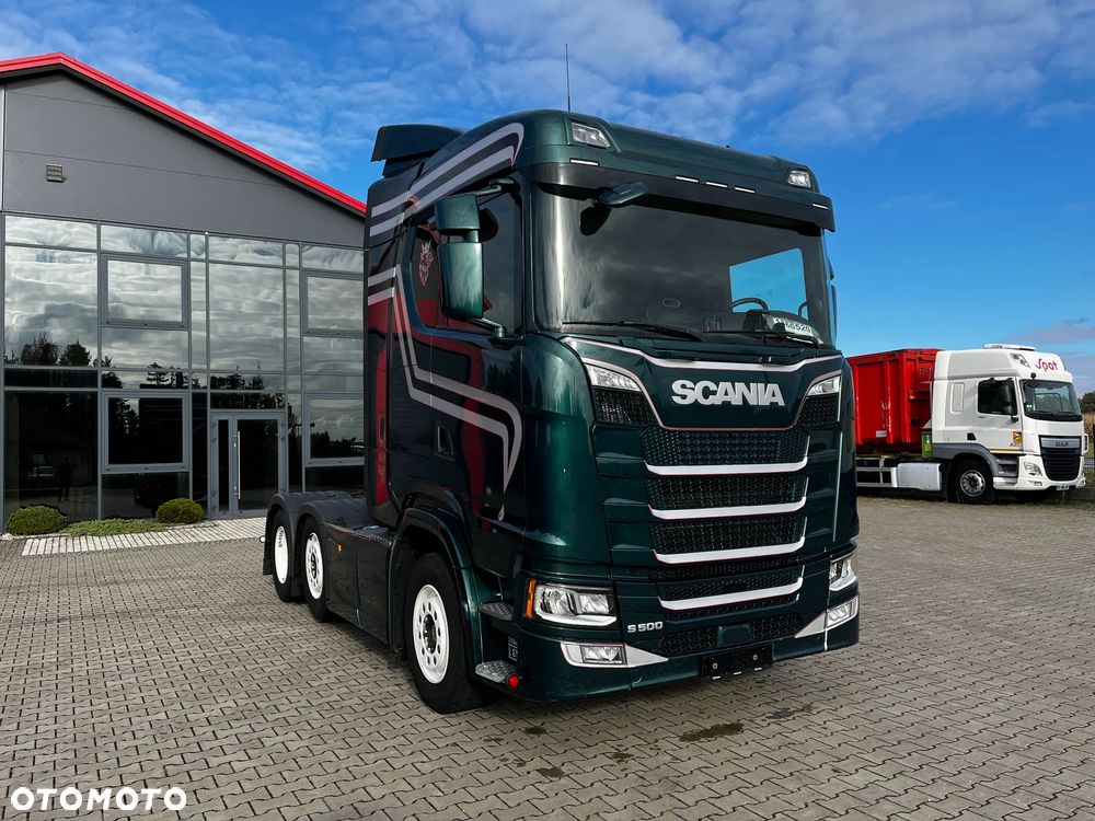 Scania S500 PUSHER 6X2 FULL AIR  SPROWADZONA SERWISOWANA DWA ZBIORNIKI PALIWA  BOGATA WERJSA WYPOSAŻENIA STAN BARDZO DOBRY - 2