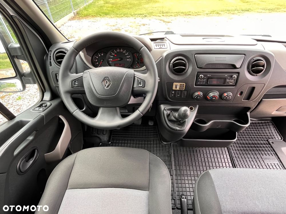Renault Master L3H2 2.3dCi 130KM, Brygadówka/Doka 6-cio Osbowa, Klima, Tempomat, WEBASTO, Salon Polska, Pierwszy Właściciel, FV 23%, Bardzo Zadbany !!! - 28