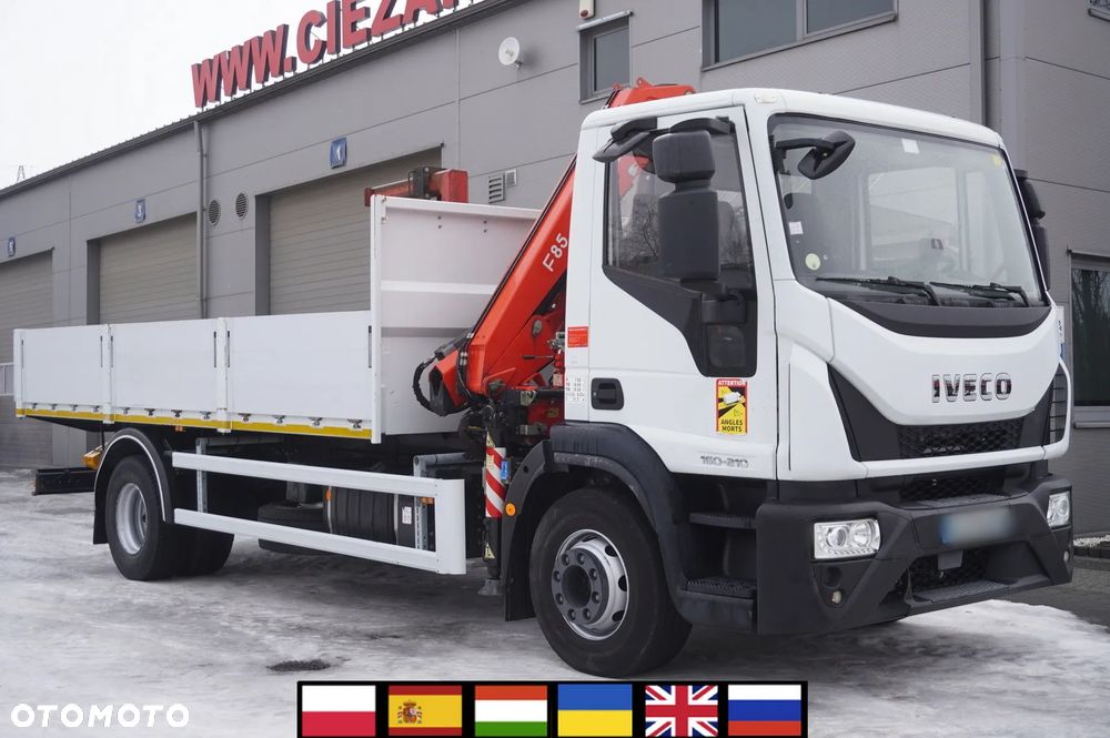 Używany Iveco Eurocargo 160-210 E6 4X2 / 30 tys. km!!! / Fassi F85B.0. ...