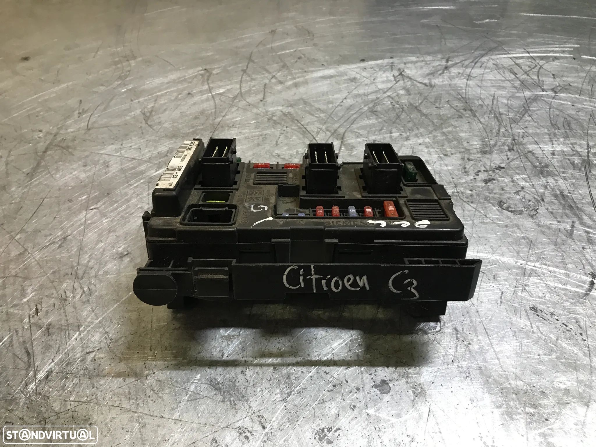 CAIXA DE FUSIVEIS BSM B3 CITROEN XSARA C3 BERLINGO / PEUGEOT PARTNER 206 96506184840 T118470003K - 1