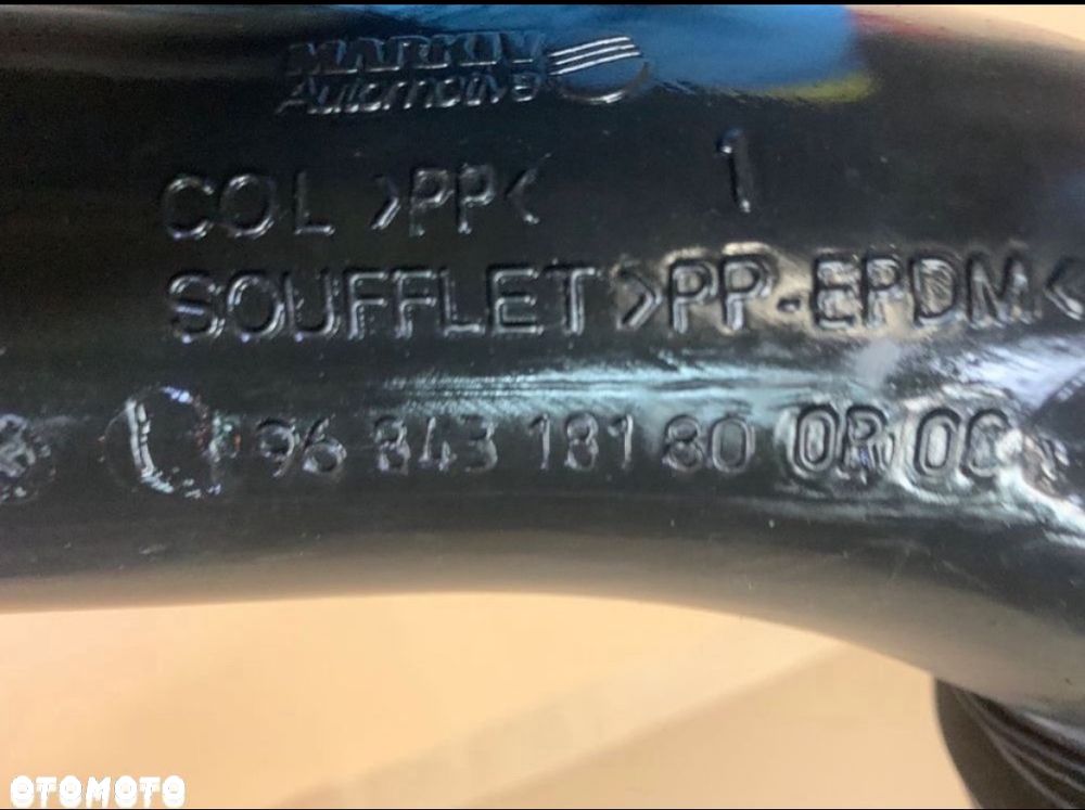 9684318180 rura dolot powietrza citroen c4 I lift peugeot - 3