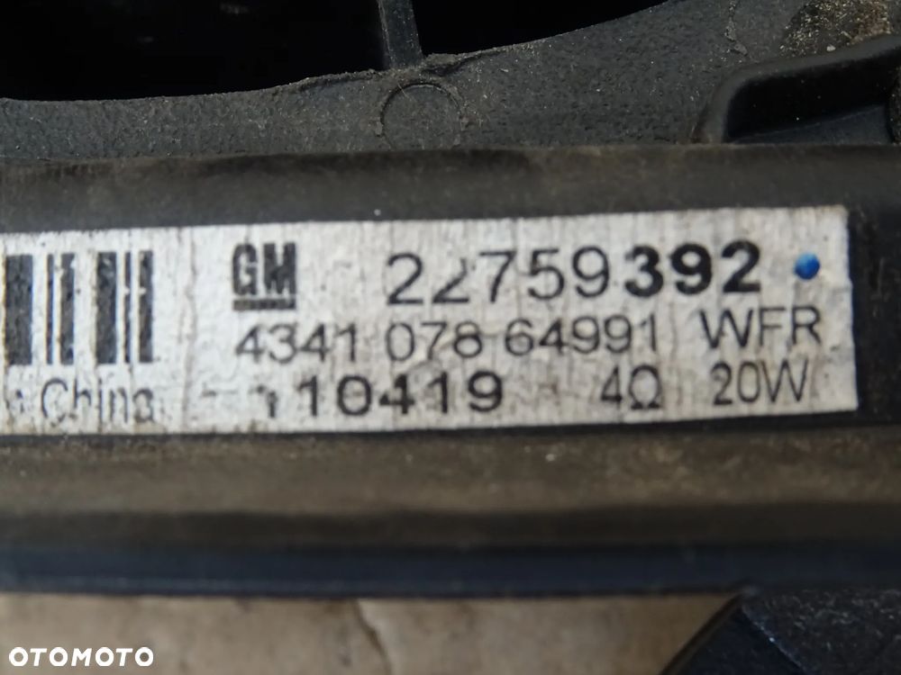 OPEL INSIGNIA A GŁOŚNIKI GŁOŚNIK PRZÓD TYŁ PRAWY LEWY - 3