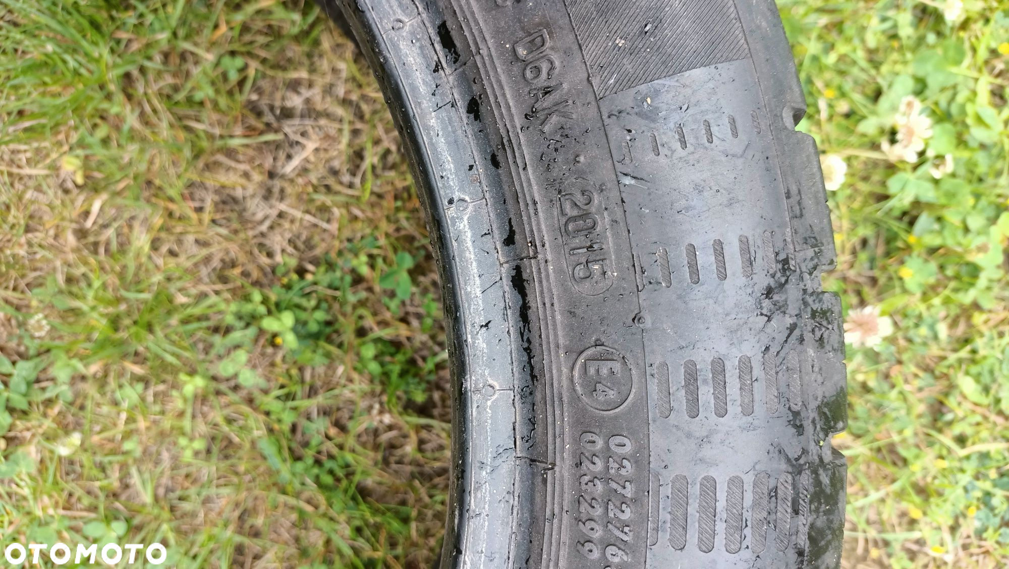 2 opony letnie 16 185/50/16 81H Continental okazja 7mm - 7