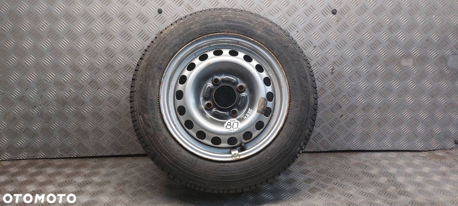 KOŁO ODJAZDOWE ZAPASOWE VOLVO V40  S40 I 175\65R14 - 1