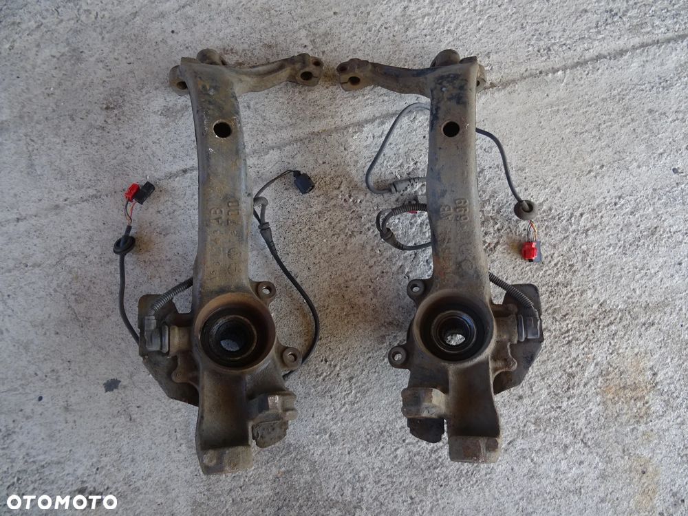 AUDI A6 C5 ZWROTNICA PIASTA ZAWIESZENIA PRZÓD PRAWA LEWA - 2