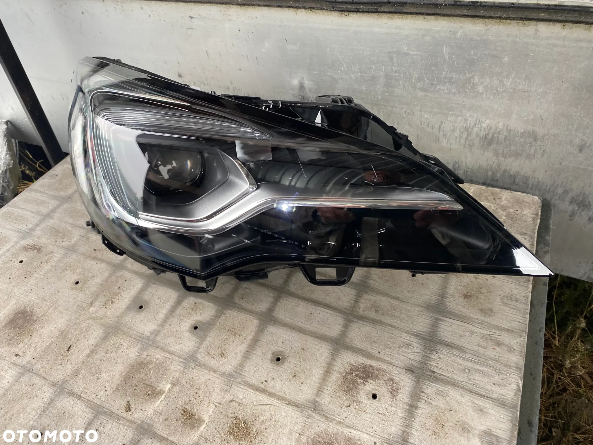 lampa opel astra K full led lift  soczewka prawa eu cała - 2