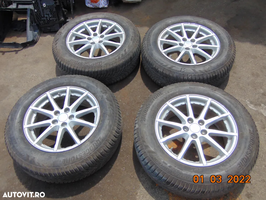 Jante Range Rover evoque r17 jante aluminiu cu anvelope de iarna Land Rover Discovery sport velar - 2