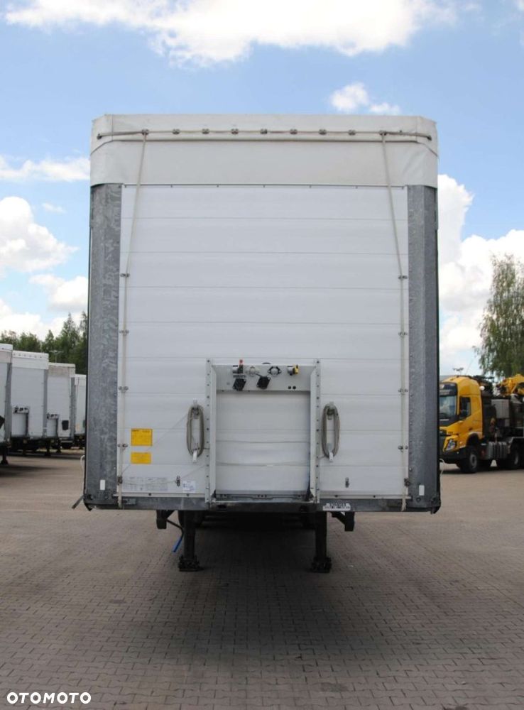 Schmitz Cargobull SCS kurtyna, podnoszona oś - 8