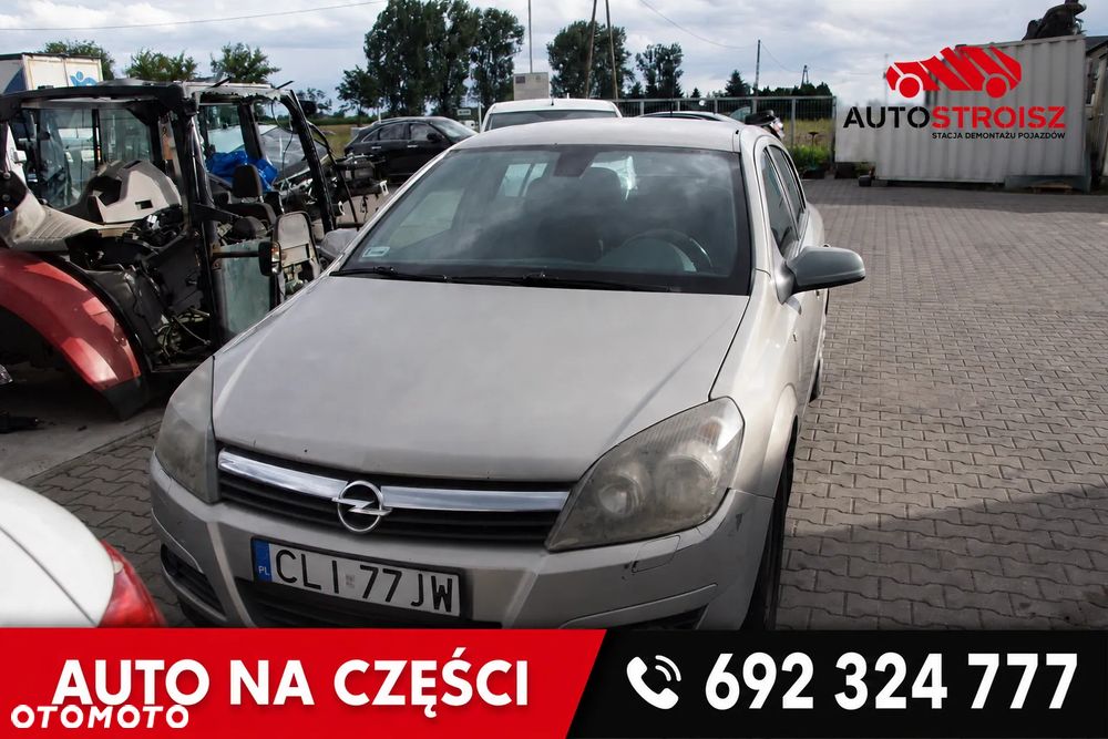 Auto na części - Opel Astra III H 1.6 105 KM Z16XEP F17 Z167 2004R Silnik Skrzynia Drzwi Maska Błotnik Zderzak Klapa Lampa Lusterko Klamka Szyba Deska Kokpit Sterownik Moduł Czujnik Licznik Wyświetlacz Panel Kierownica - 1