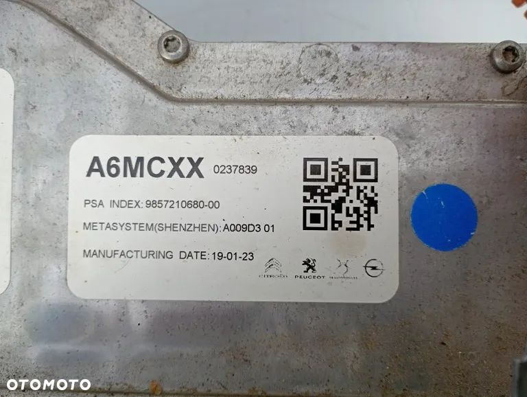 falownik inwerter przetwornica scudo iii jumpy e-traveller expert iii vivaro-e c 2024r 9857210680 - 4