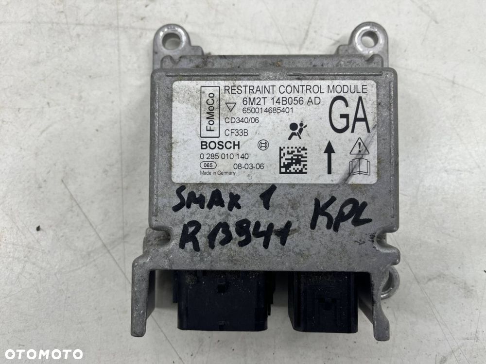 Airbag Ford S-Max MK1 Galaxy MK2 06-14r. poduszka powietrzna kolanowa kierownicy pasażera KOMPLET - 5