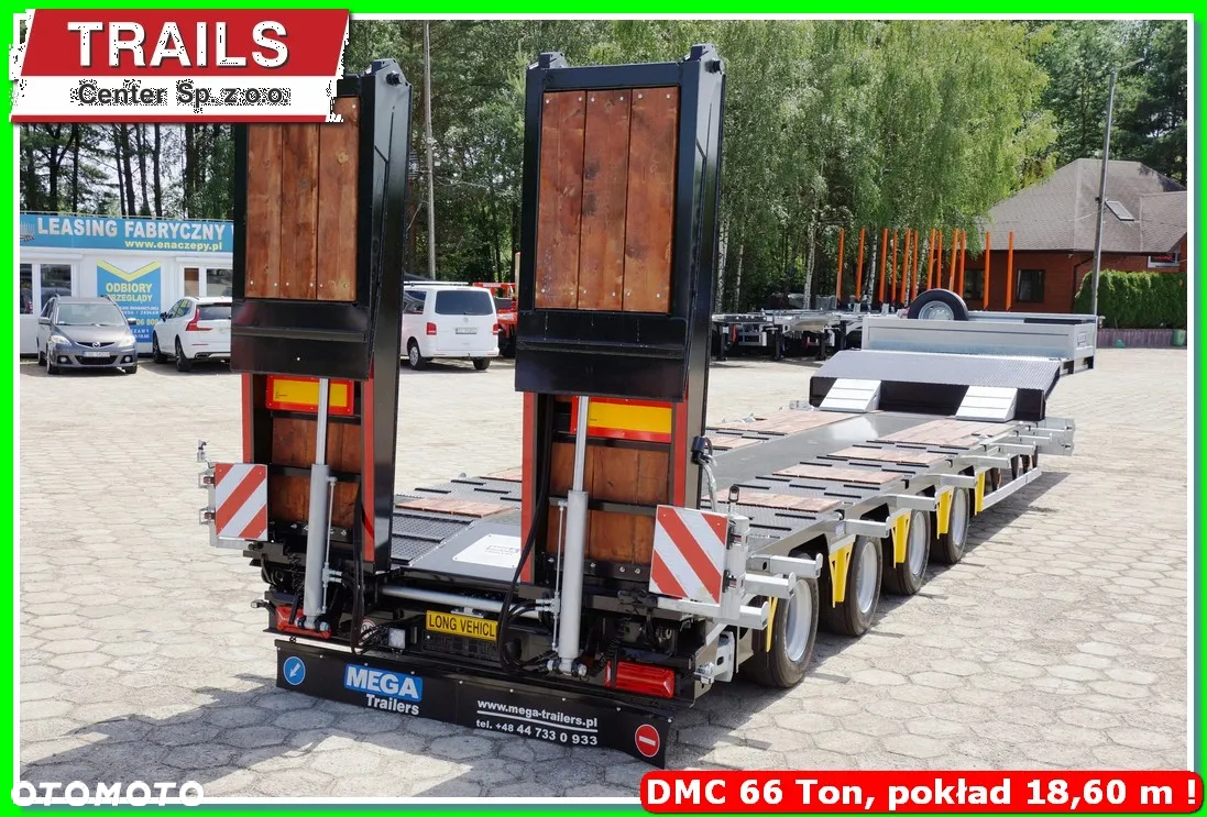 Inny Niska podłoga 4-osie, rozciągana dł. 18,60 m,  własne PTO, NAJAZDY HYDRAULICZNE. !!! - 21