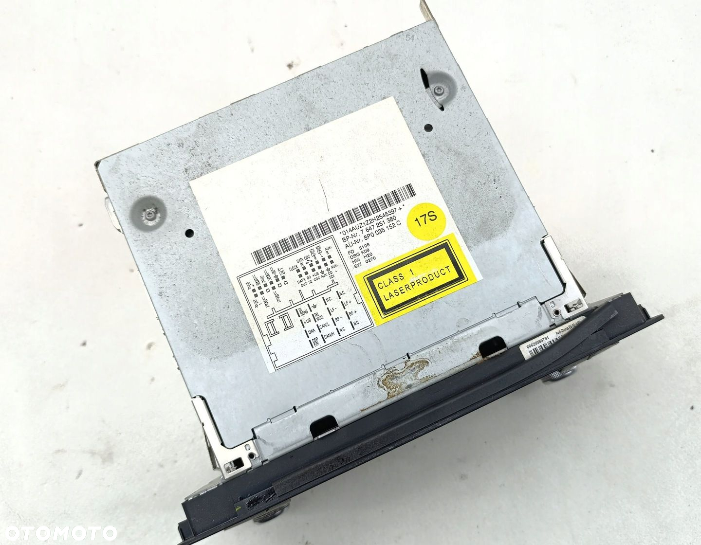 RADIO CD CHORUS AUDI A3 8P LIFT 2 DIN 8P0035152C - 4