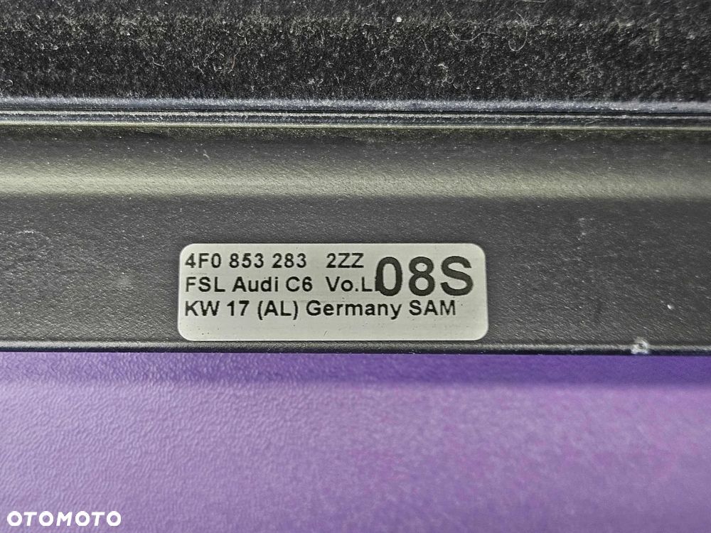 Listwa Listwy Zgarniajace Szyb Szyby Chrom Chromowane AUDI A6 C6 Sedan Kombi - 32