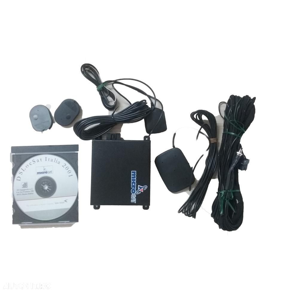 Sistem localizare GPS si blocare masina cu integrare pentru Renault Scenic Microsat TT3 - 1