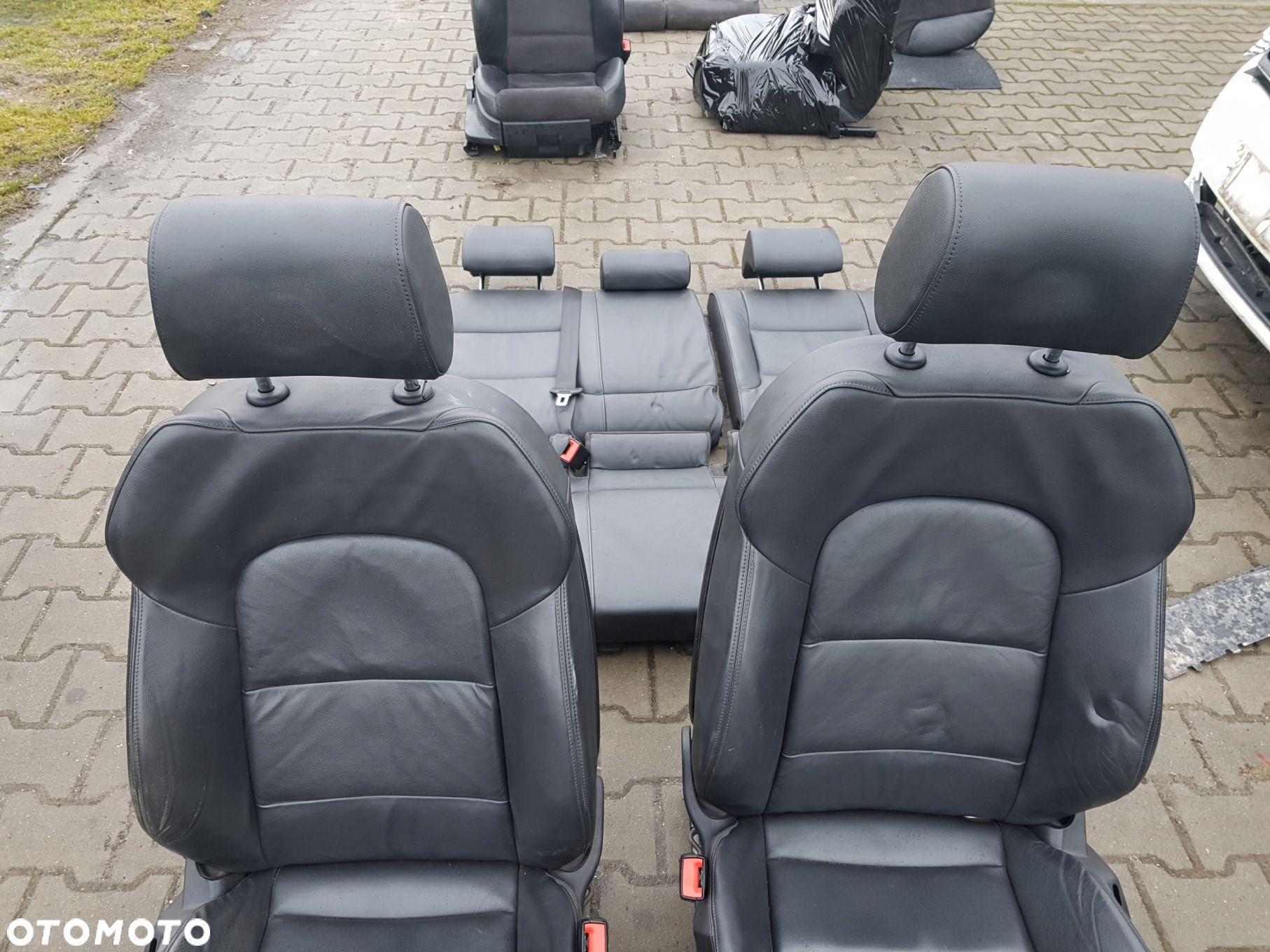AUDI A3 8P 04-12r FOTELE SKÓRZANE KANAPA 5D SPORTBACK - 5