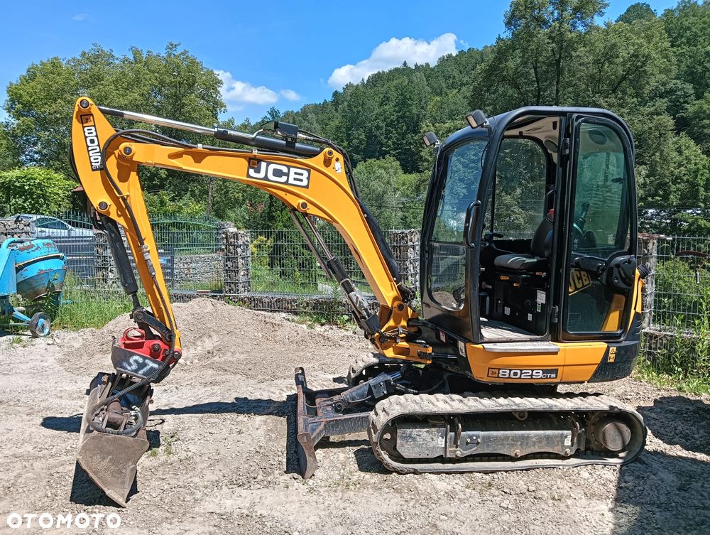JCB 8029 CTS • 2019 r • 1500 mth • ASO • Stan Perfekcyjny • Minikoparka • Mini koparka • koparka obrotowa gąsienicowa - 1