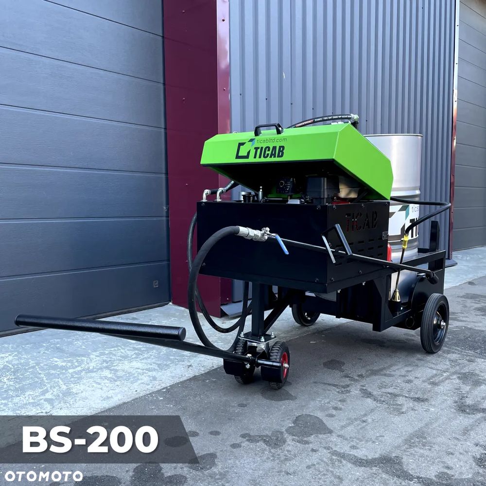 TICAB Skrapiarka do emulsji bitumicznej  200L - 2
