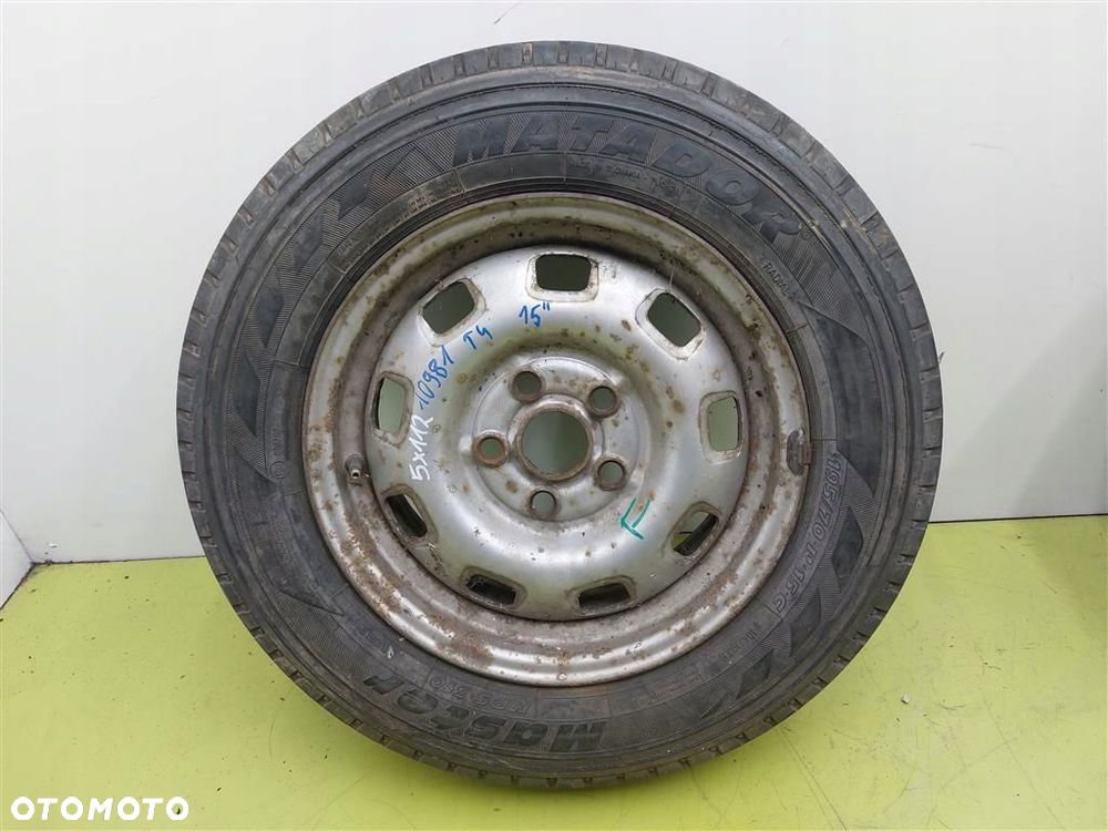 Koło stalowe FELGA OPONA 1 SZT VW TRANSPORTER T4 1992-2003 15 5X112 ET 55 - 1
