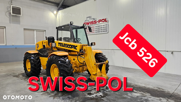 JCB 526 Ładowarka Teleskopowa Mechaniczna manitou 523 turbo 526 lsu matbro dieci 526s