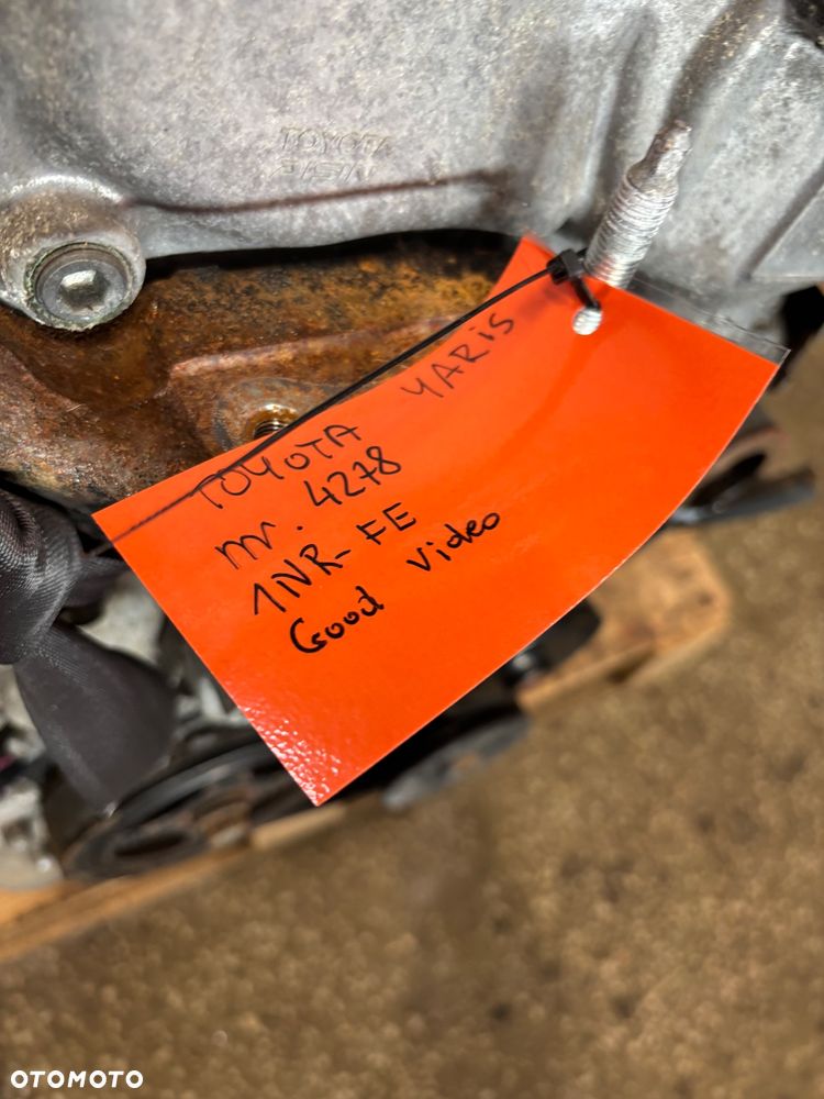 Silnik kompletny Toyota Yaris 1.33 1nr-fe film video 101 koni - 3