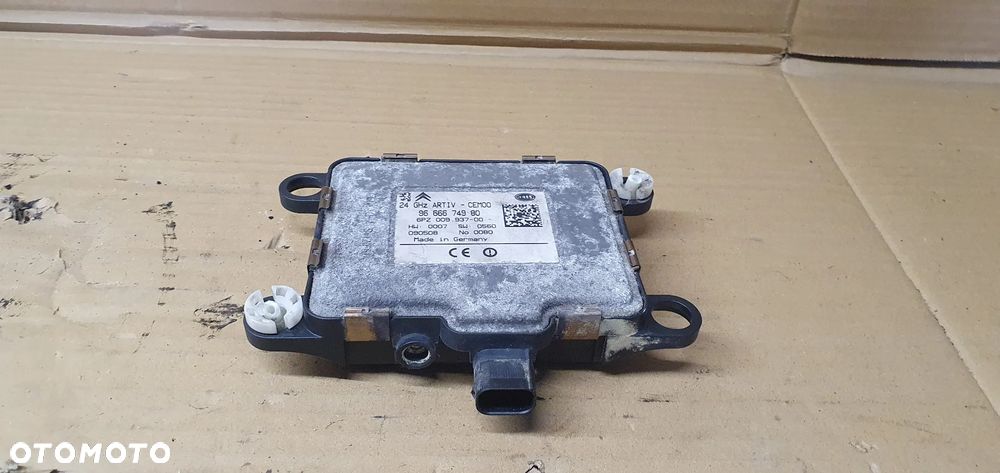Radar czujnik sensor Peugeot 3008 9666674980 - 2