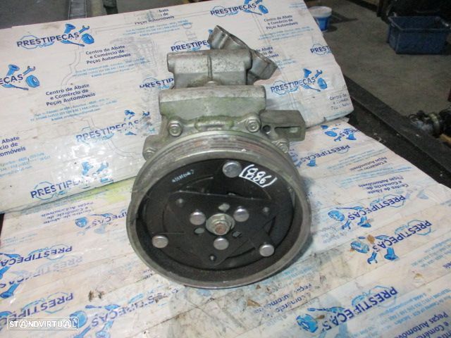 Compressor AC 8200953359 RENAULT KANGOO 2 2013 1.5DCI 75CV 4P BRANCO DIESEL SANDEN - 1