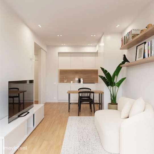 Apartamento T2 com varanda e lugar de garagem, junto ao Polo Universit - Grande imagem: 4/21