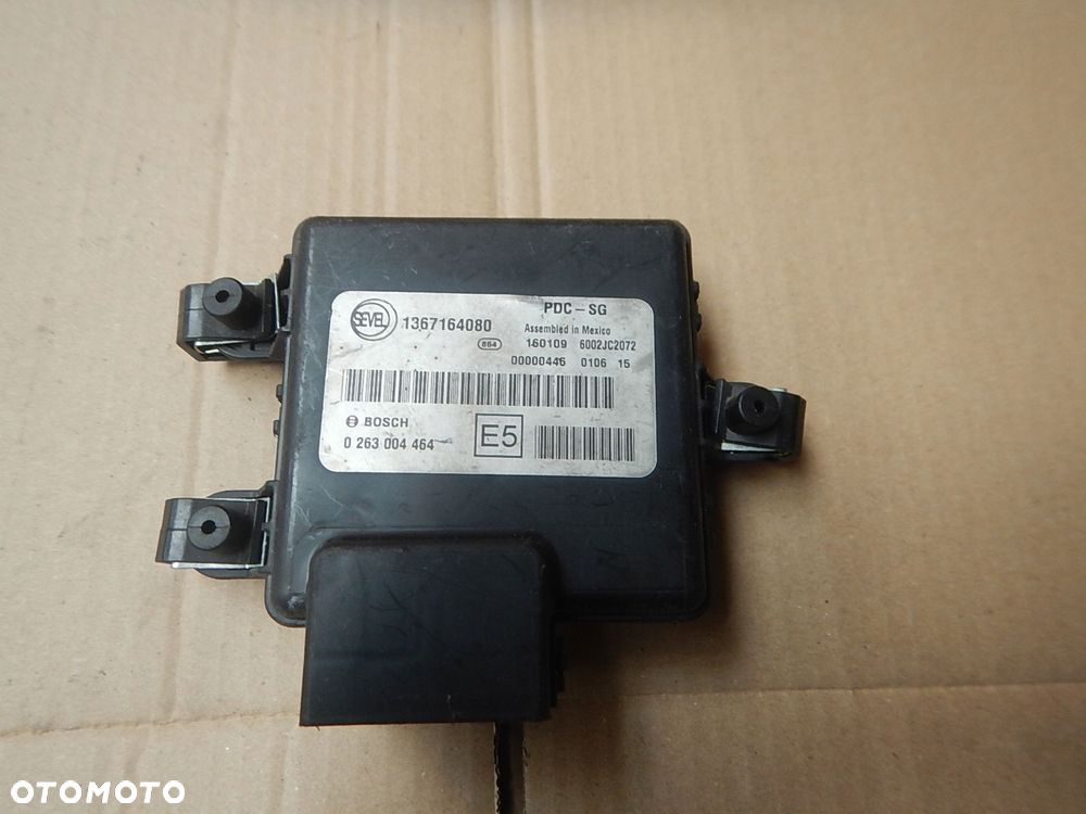 sterownik moduł pdc czujników parkowania ducato iii 1367164080 0263004464 - 1