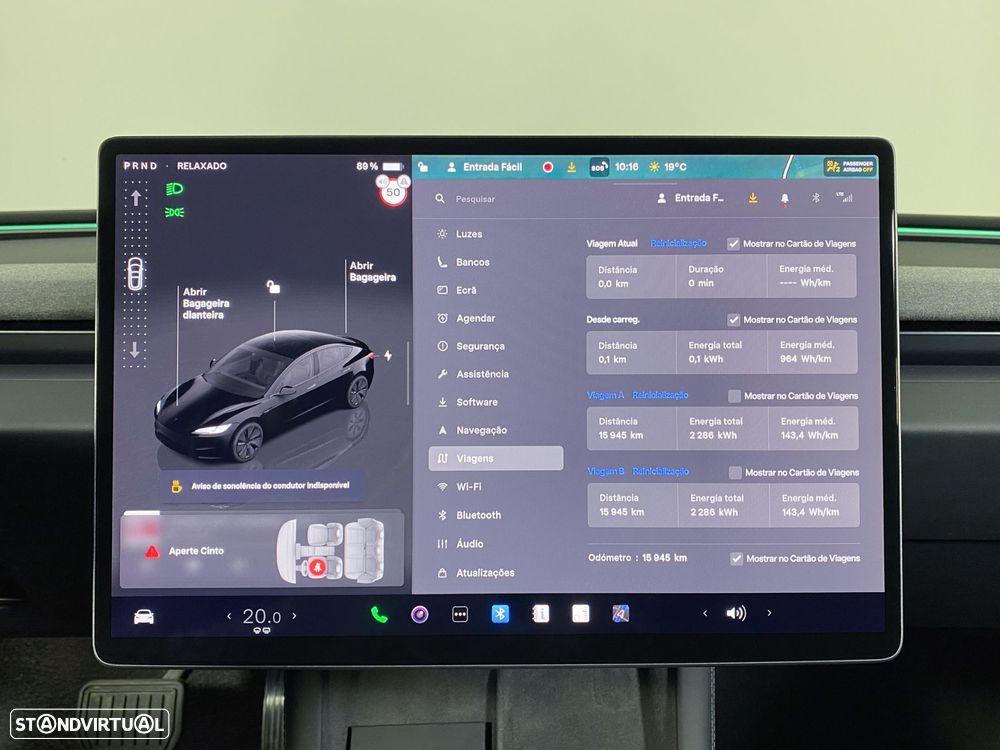 Tesla Model 3 Tração Traseira Premium - 12