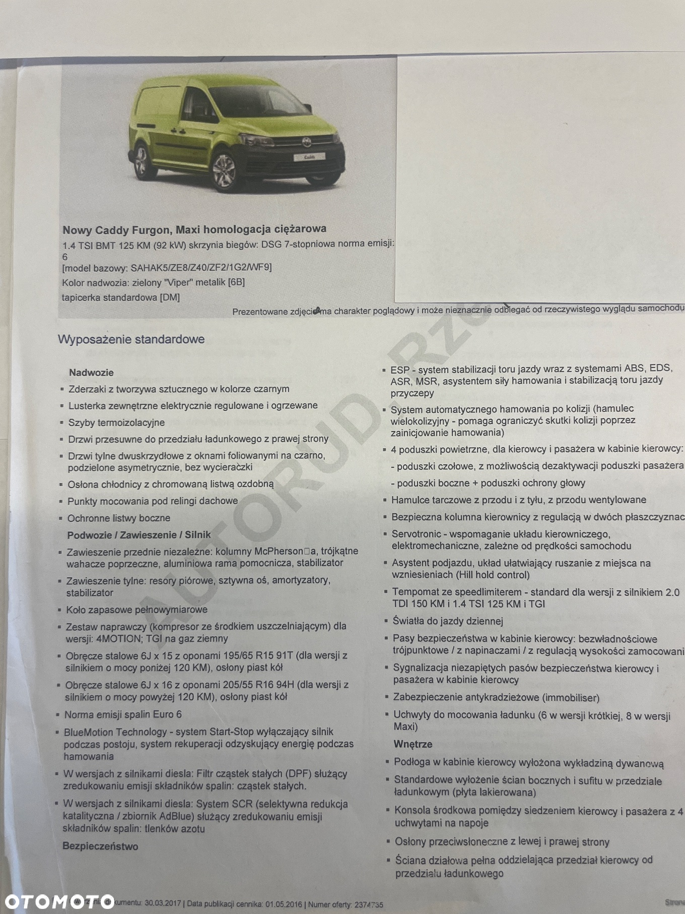 Volkswagen Caddy 4 Furgon MAXI 1.4 TSI - 32