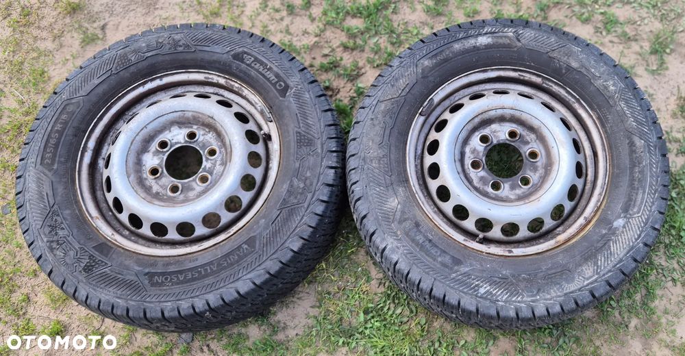 Koła 2 sztuki 16 cali 235/65 R16C Wielosezon 2023r. Mercedes Sprinter 906 Volkswagen Crafter - 3
