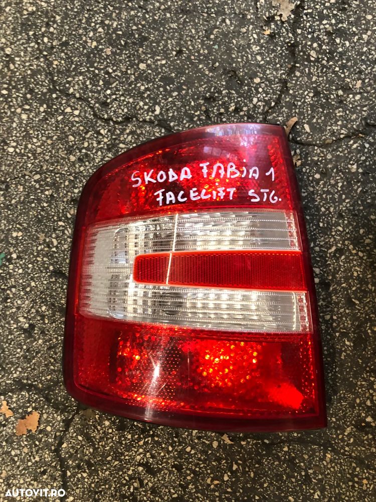 Stop tripla stanga dreapta spate Skoda Fabia 1 facelift hatchback 2006 - 3