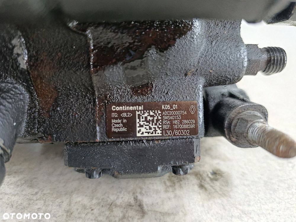 POMPA WTRYSKOWA RENAULT LAGUNA III H82286029 5WS40153 A2C20000754 - 3