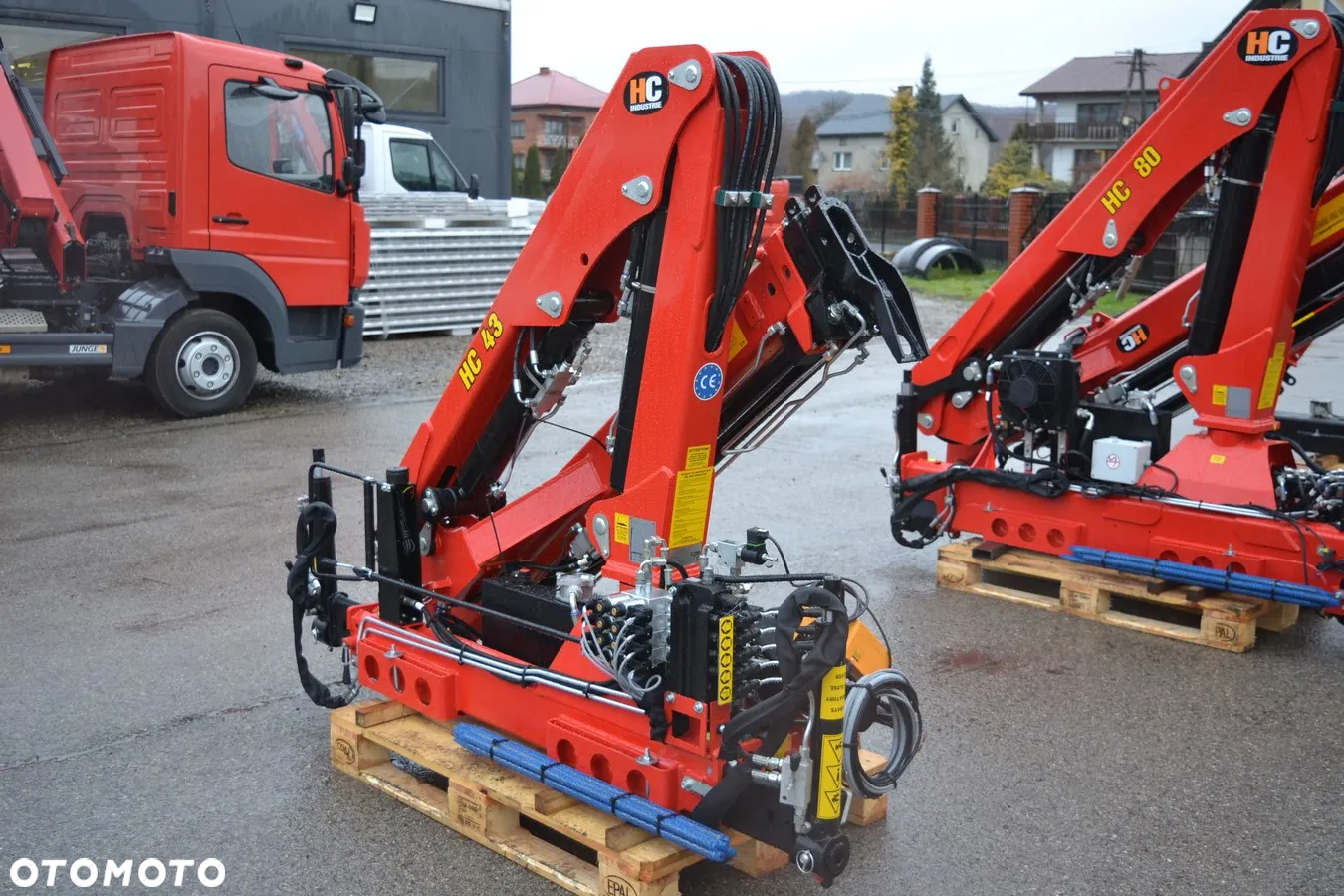 Inny Żuraw samochodowy HC 43A1 składany w Z jak Fassi F40 HMF Hyva Palfinger Hiab - 5