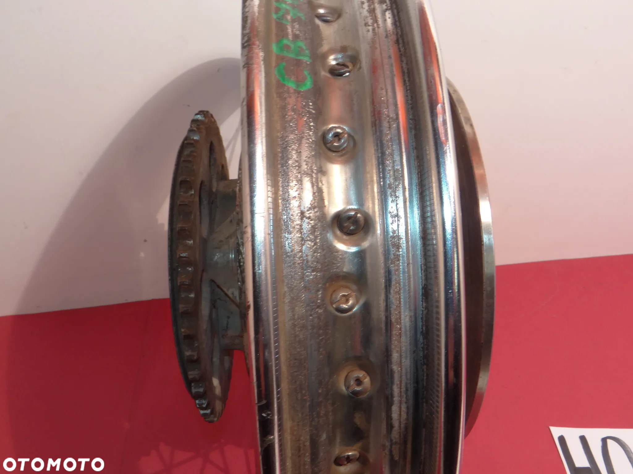 HONDA CB 750 FOUR SUPER SPORT FELGA KOŁO TYŁ TARCZA ZABIERAK ZĘBATKA  H083 - 13