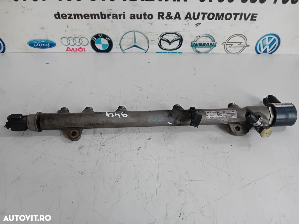 Rampa Injectie Injectoare Mercedes C Class W204 2.2 Cdi Euro 4 Cod A6460700395 Motor 646811 - 4