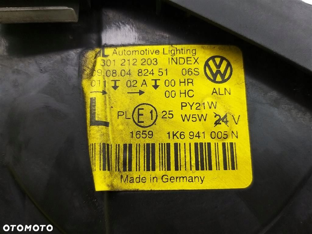 Reflektor lampa przód lewa VW Golf V 2003-2008 1K6941005N 1K6941005N 0301212203 - 7